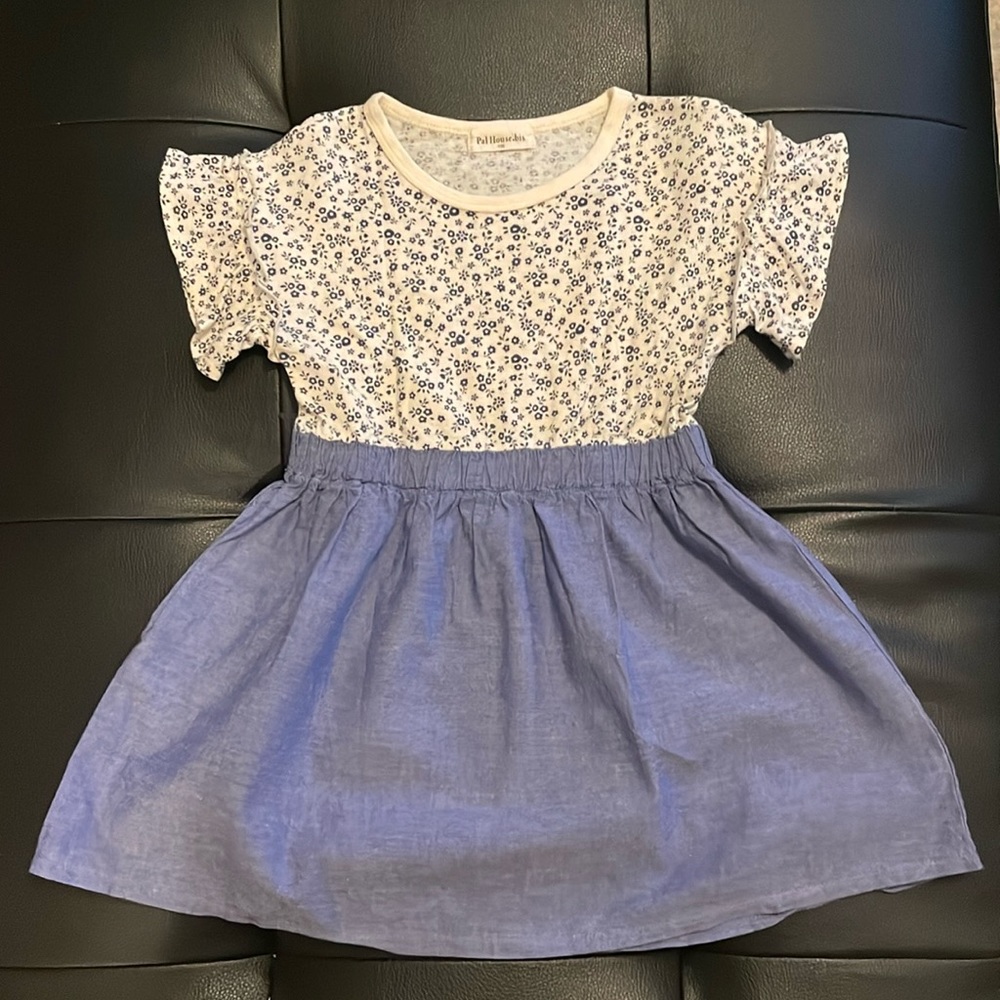 Floral Denim Dress